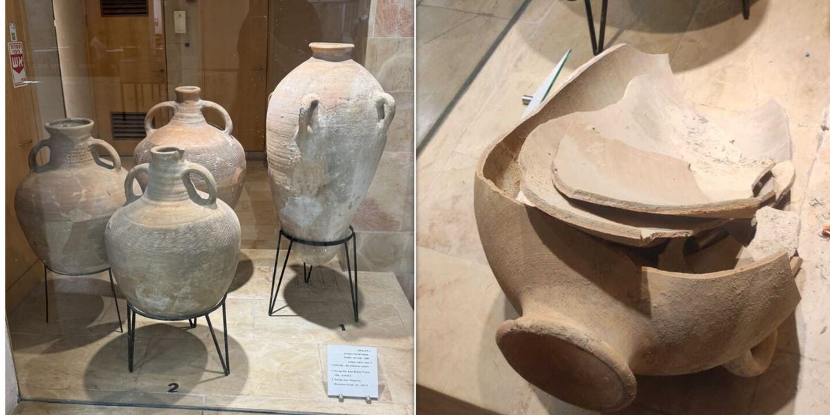 Child accidentally smashes 3,500-year-old museum vase rated for 'impressive' condition